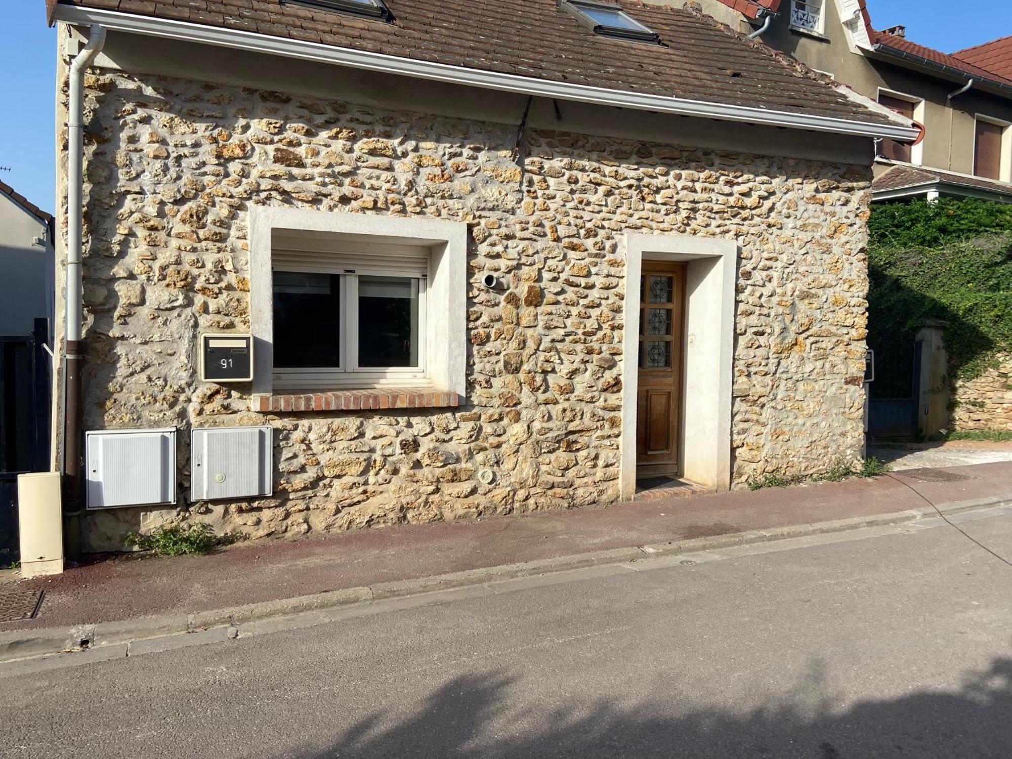 Maison Au Calme A L'Oree Du Bois. Acces A13-A14 Orgeval  Exteriör bild